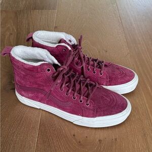 Vans sk8-hi MTE suede faux fur